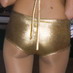 Tight Golden Shorts